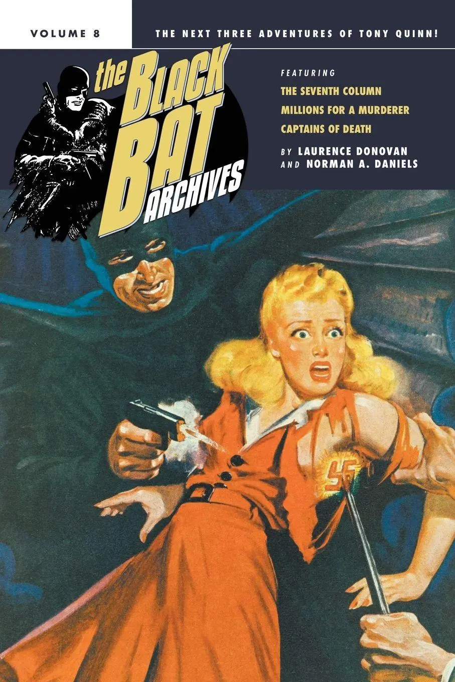 Cover: 9781618278807 | The Black Bat Archives, Volume 8 | Norman A. Daniels (u. a.) | Buch