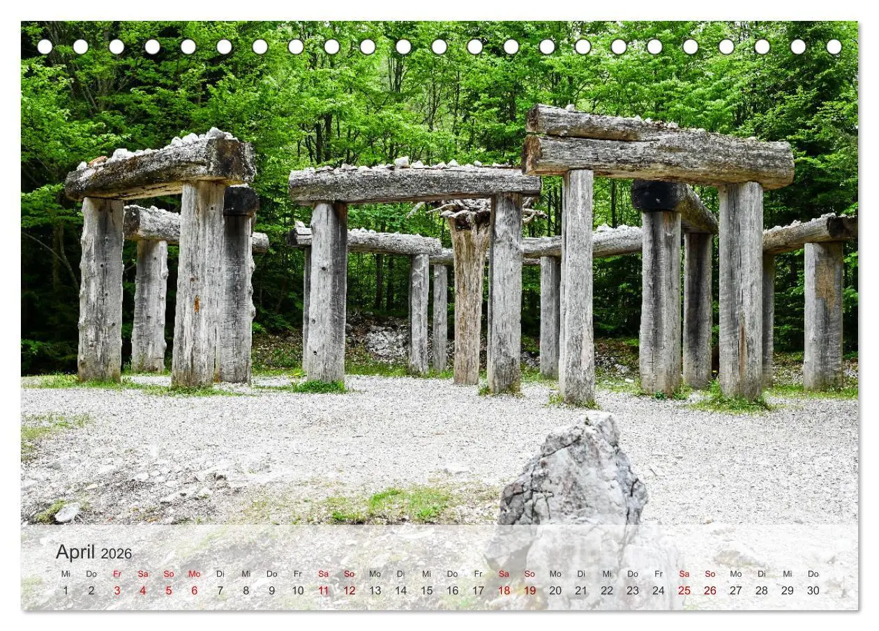 Bild: 9783457398807 | Alpenwelten-Zwischen Wetterstein und Karwendel (Tischkalender 2026...