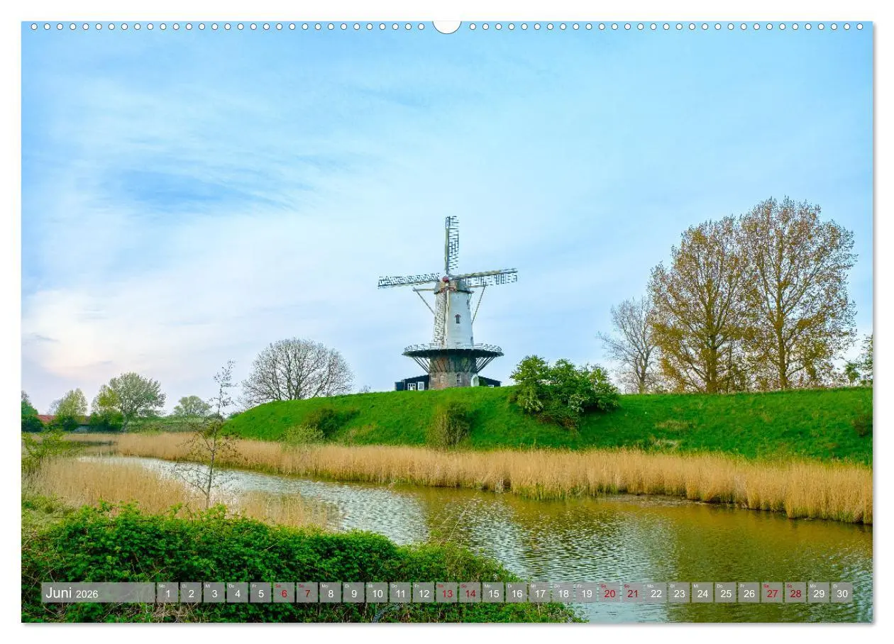 Bild: 9783457538807 | Ein Blick auf Veere in Zeeland (Wandkalender 2026 DIN A2 quer),...