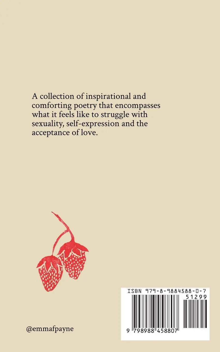 Rückseite: 9798988458807 | Thursdays with You | A Collection of Sapphic Poetry | Emma F Payne