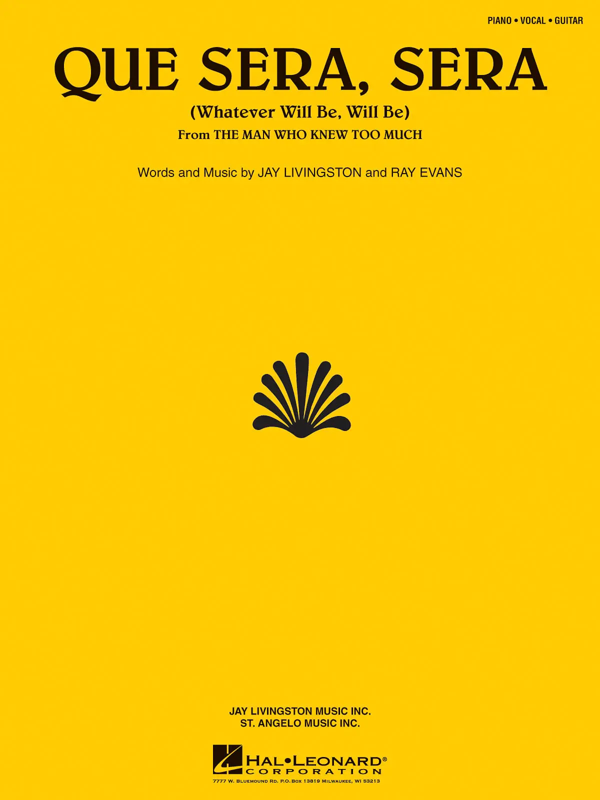 Cover: 73999548907 | Que Sera, Sera (What Will Be Will Be) | Piano Vocal | Buch | 1988