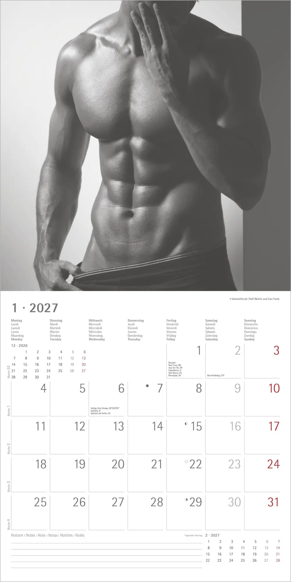Bild: 4069095018907 | Masculine 2027 | Neumann Verlage GmbH &amp; Co KG | Kalender | 14 S.