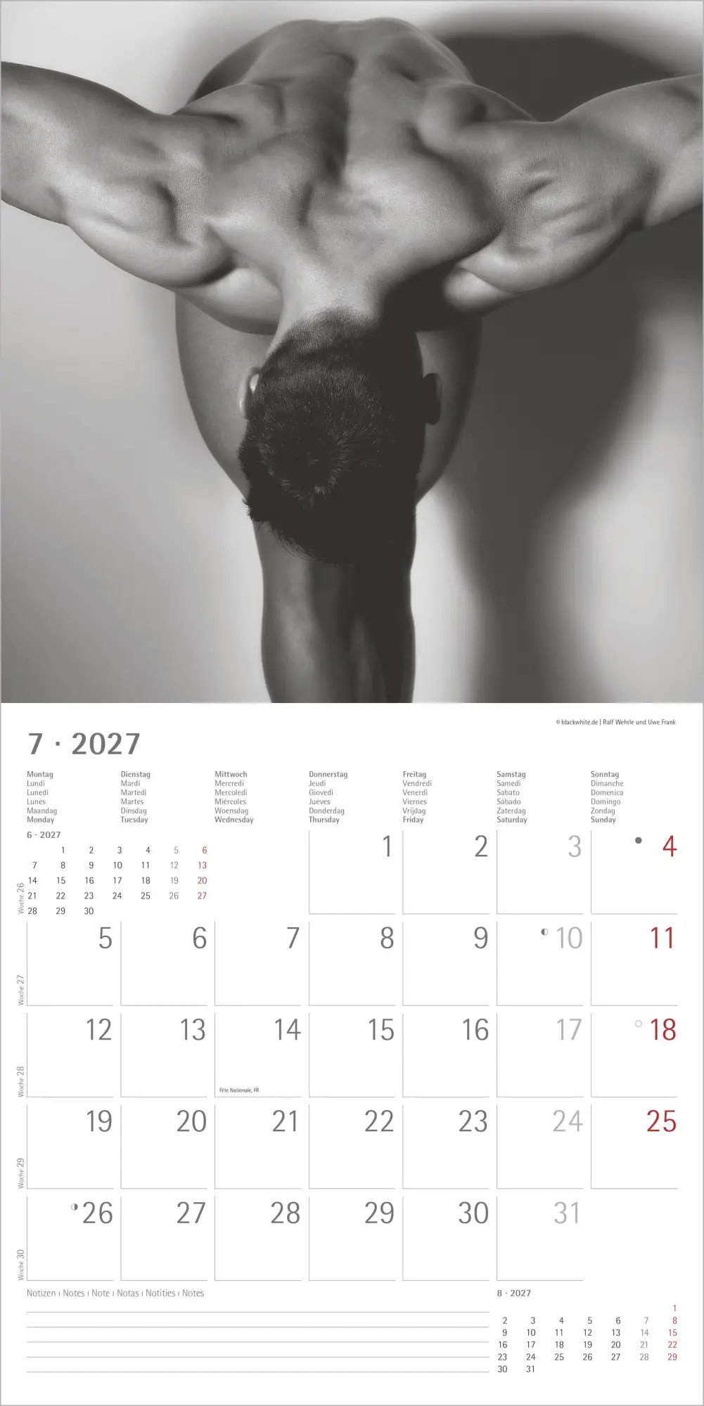 Bild: 4069095018907 | Masculine 2027 | Neumann Verlage GmbH &amp; Co KG | Kalender | 14 S.