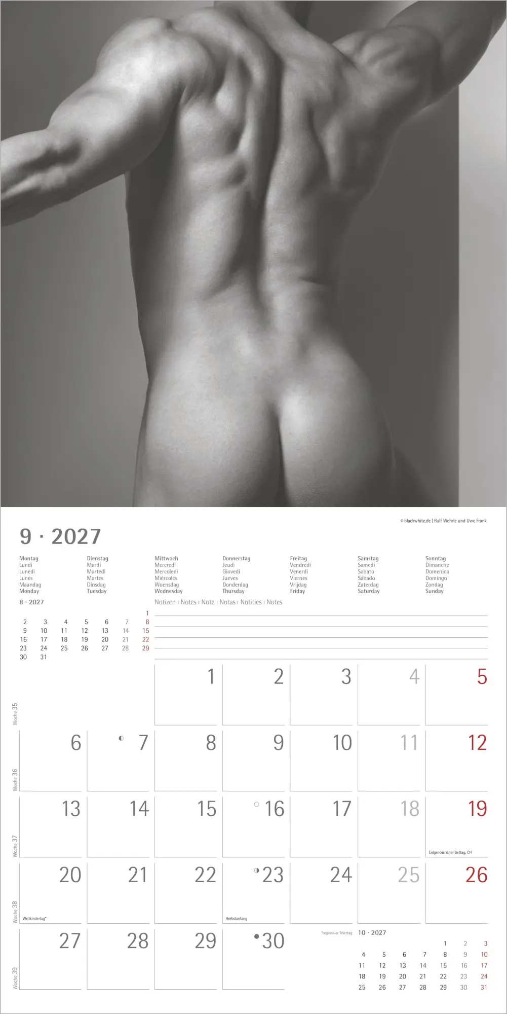 Bild: 4069095018907 | Masculine 2027 | Neumann Verlage GmbH &amp; Co KG | Kalender | 14 S.