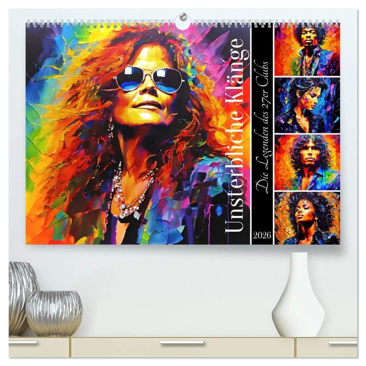 Cover: 9783457388907 | Unsterbliche Klänge (hochwertiger Premium Wandkalender 2026 DIN A2...