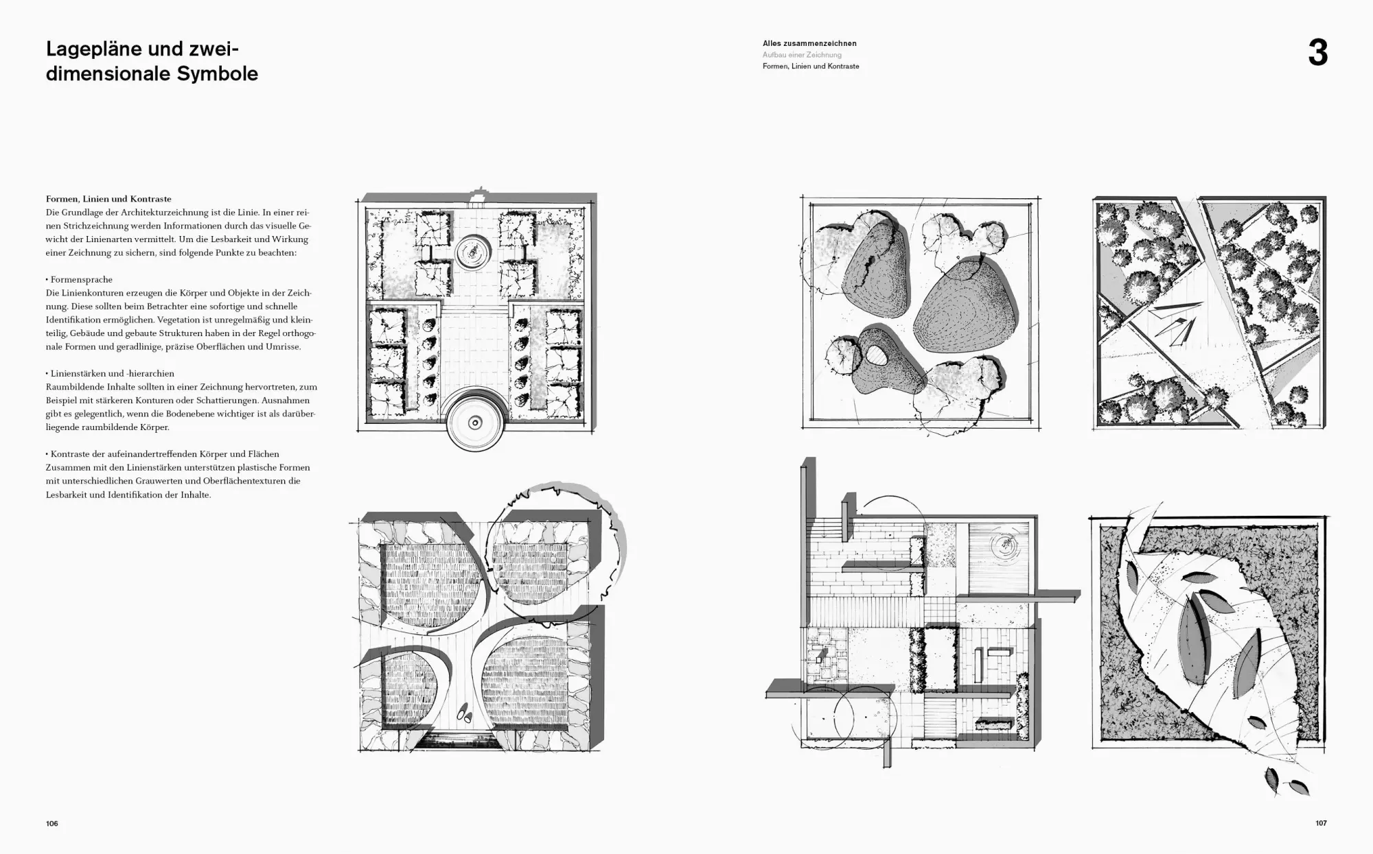 Bild: 9783869228907 | Zeichenlehre für Landschaftsarchitekten | Handbuch und Planungshilfe