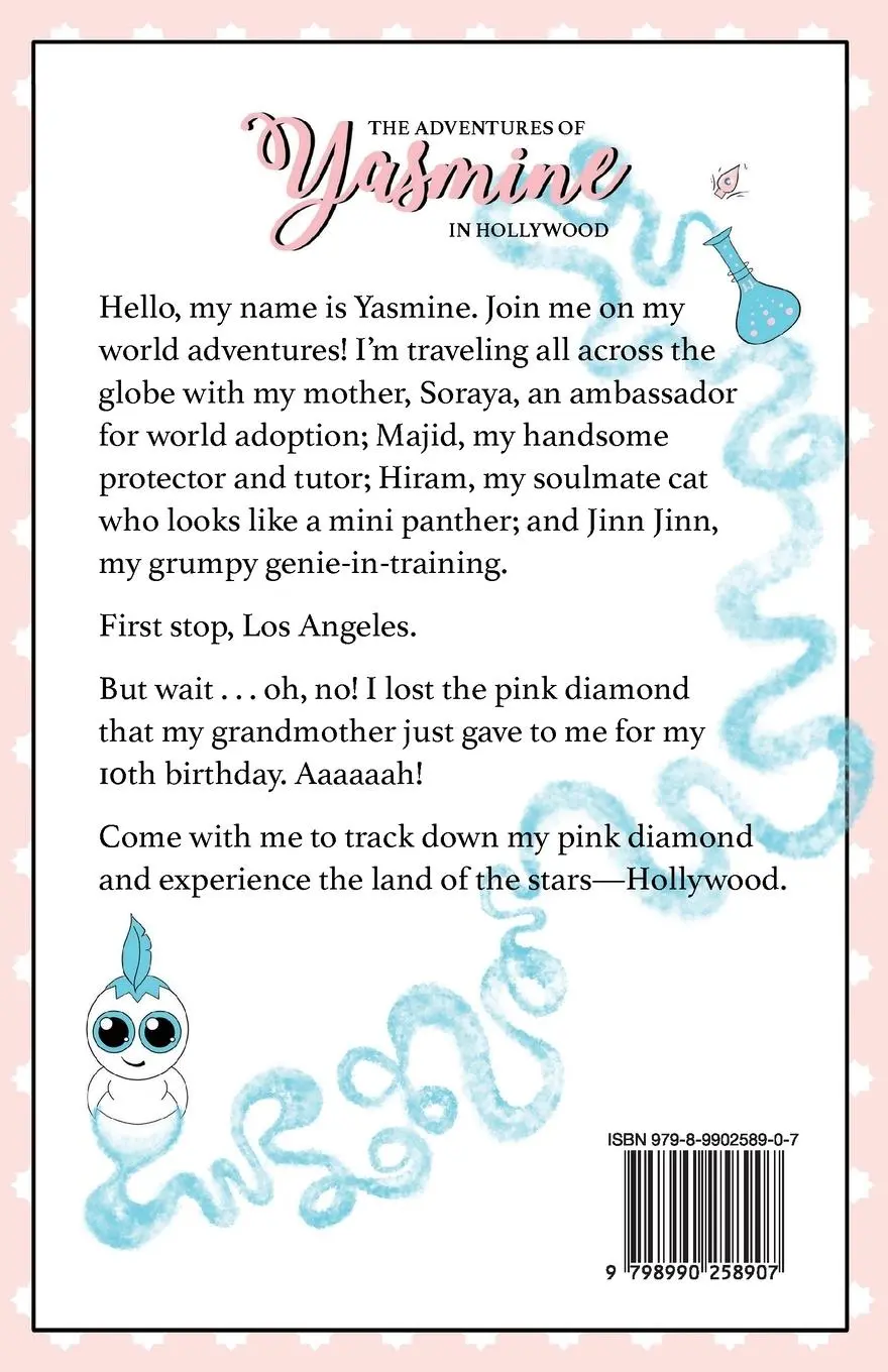 Rückseite: 9798990258907 | The Adventures of Yasmine in Hollywood | Yasmine Golchan | Taschenbuch