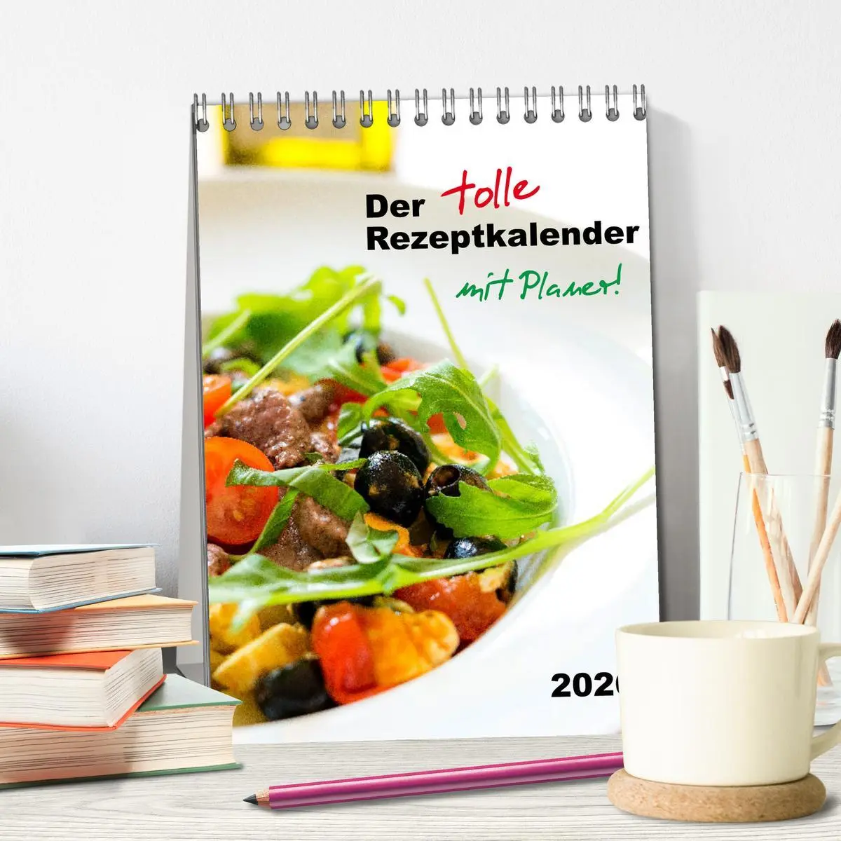 Bild: 9783516369007 | Der tolle Rezeptkalender (Tischkalender 2026 DIN A5 hoch), CALVENDO...