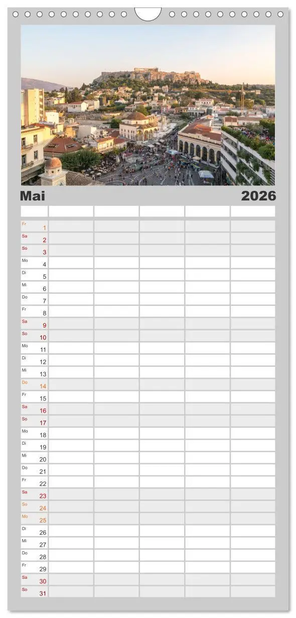 Bild: 9783516509007 | Familienplaner 2026 - Weltstädte - Iconic world cities mit 5...