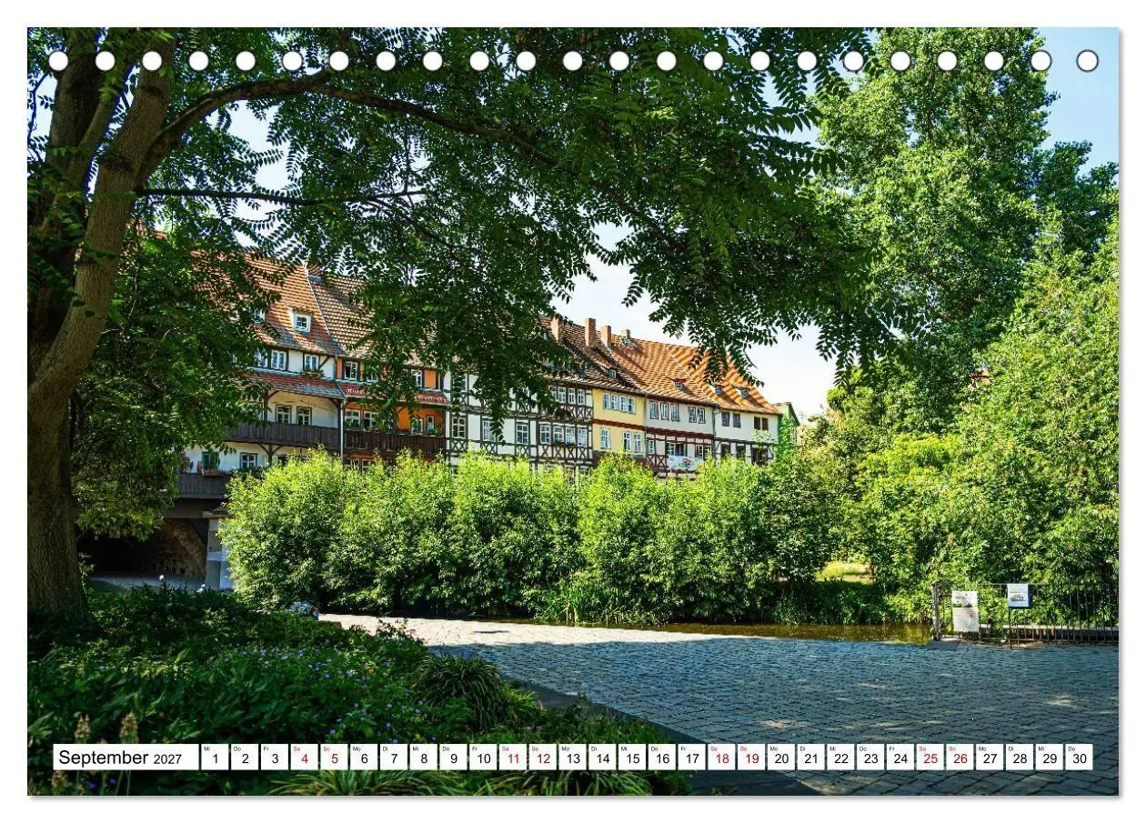 Bild: 9783594349007 | Erfurt - Stadt meines Herzens (Tischkalender 2027 DIN A5 quer),...