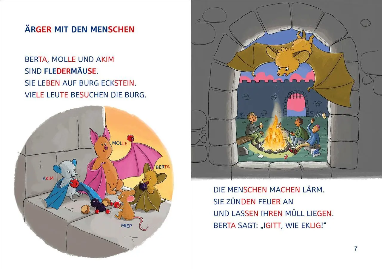 Bild: 9783743219007 | Leselöwen 1. Klasse - Fledermaus im Anflug (Großbuchstabenausgabe)
