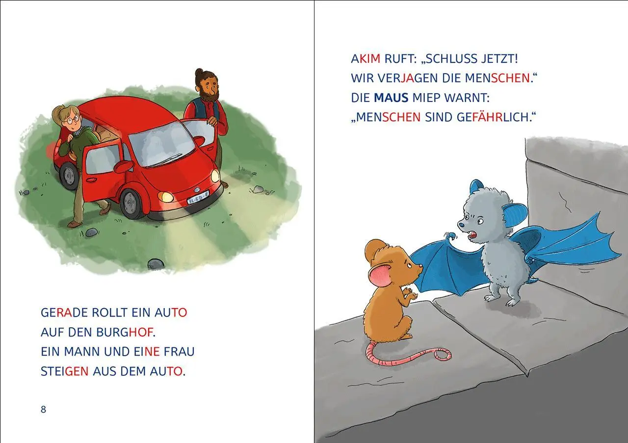Bild: 9783743219007 | Leselöwen 1. Klasse - Fledermaus im Anflug (Großbuchstabenausgabe)