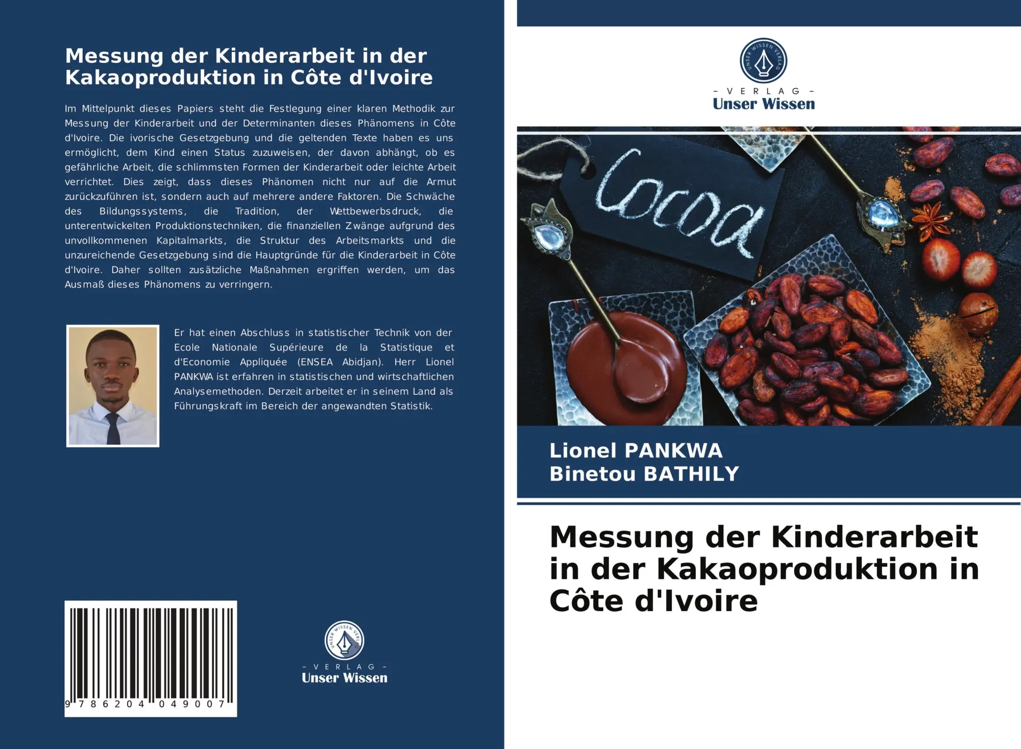 Cover: 9786204049007 | Messung der Kinderarbeit in der Kakaoproduktion in Côte d'Ivoire