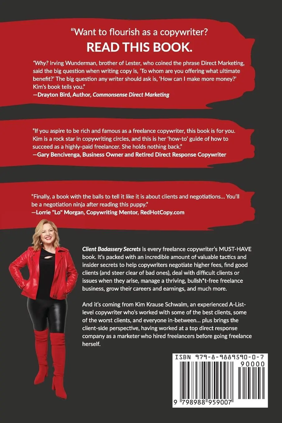 Rückseite: 9798988959007 | Client Badassery Secrets | Kim Krause Schwalm | Taschenbuch | Englisch