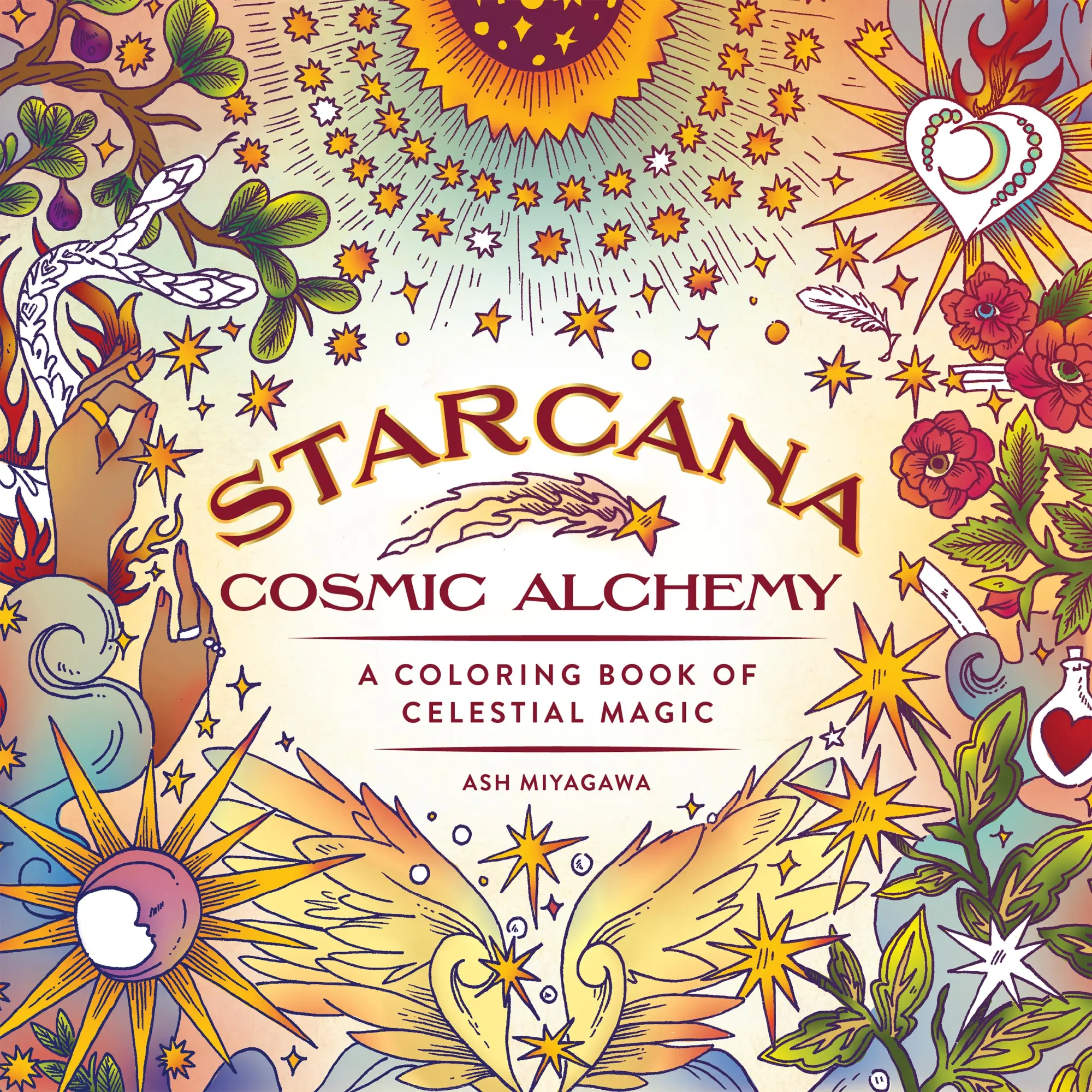 Cover: 9781250389107 | Starcana: Cosmic Alchemy | A Coloring Book of Celestial Magic | Buch