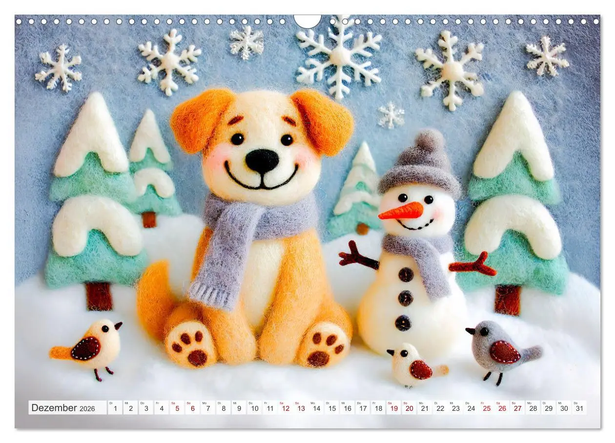 Bild: 9783457269107 | Niedliche Filzhunde - Liebevolle Ideen aus Filz und Wolle...
