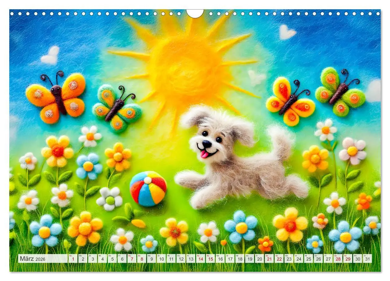Bild: 9783457269107 | Niedliche Filzhunde - Liebevolle Ideen aus Filz und Wolle...