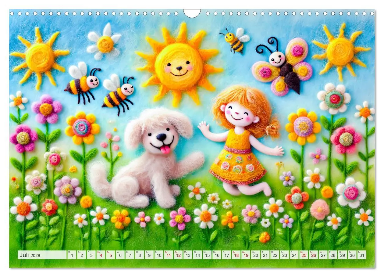 Bild: 9783457269107 | Niedliche Filzhunde - Liebevolle Ideen aus Filz und Wolle...