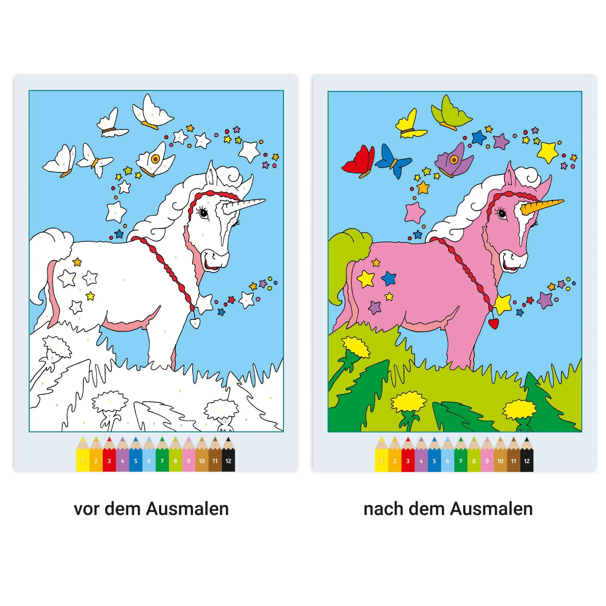 Bild: 9783473489107 | CreArt Malen nach Zahlen ab 5: Zauberponys | Maja Wagner | Taschenbuch