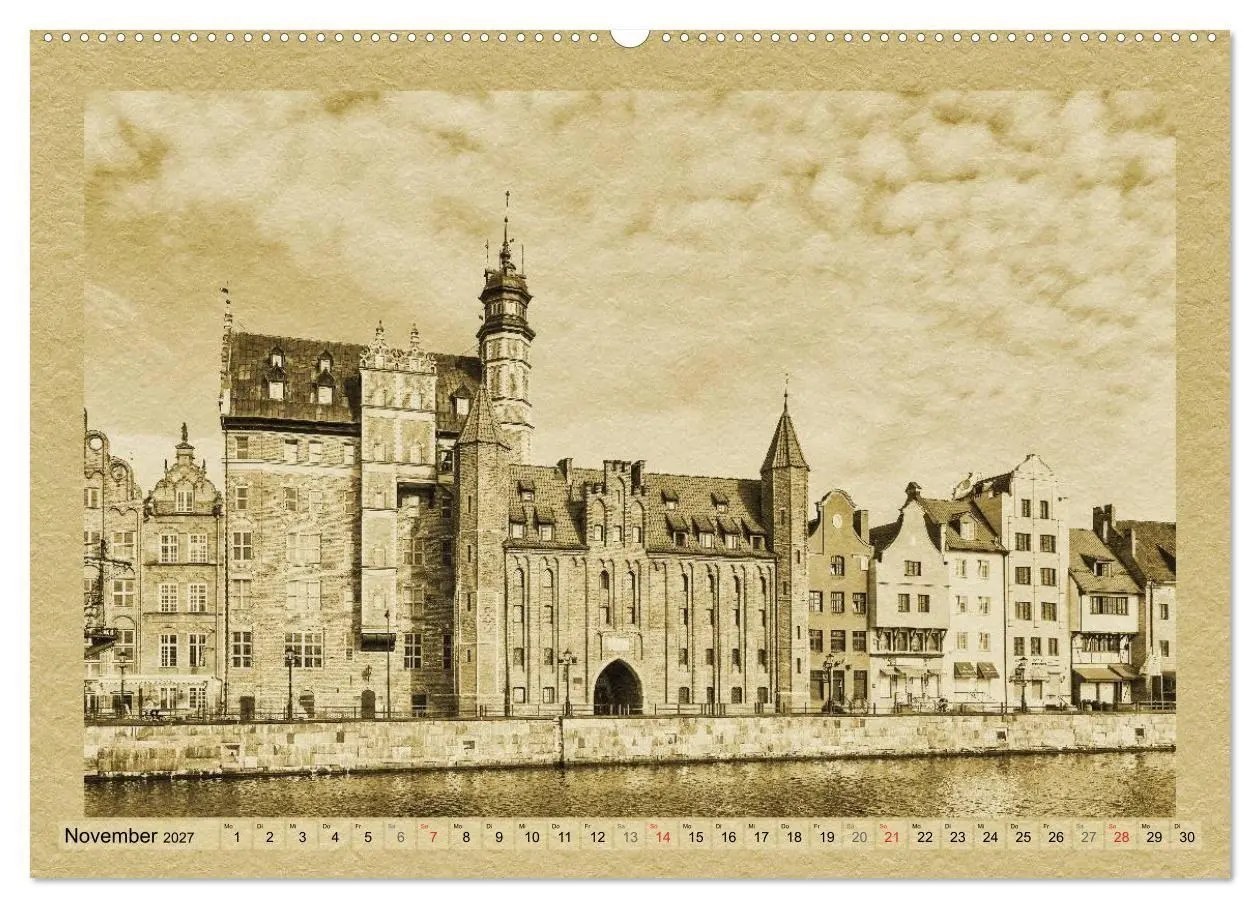 Bild: 9783569999107 | Danzig - Ein Kalender im Zeitungsstil (hochwertiger Premium...