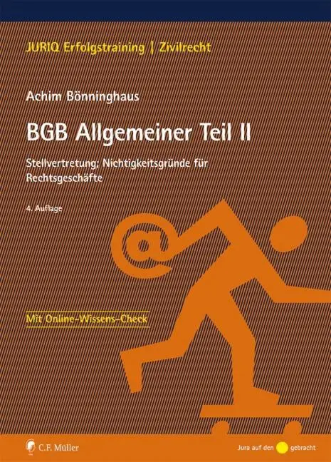 Cover: 9783811449107 | BGB Allgemeiner Teil II | Achim Bönninghaus | Taschenbuch | XXI | 2019