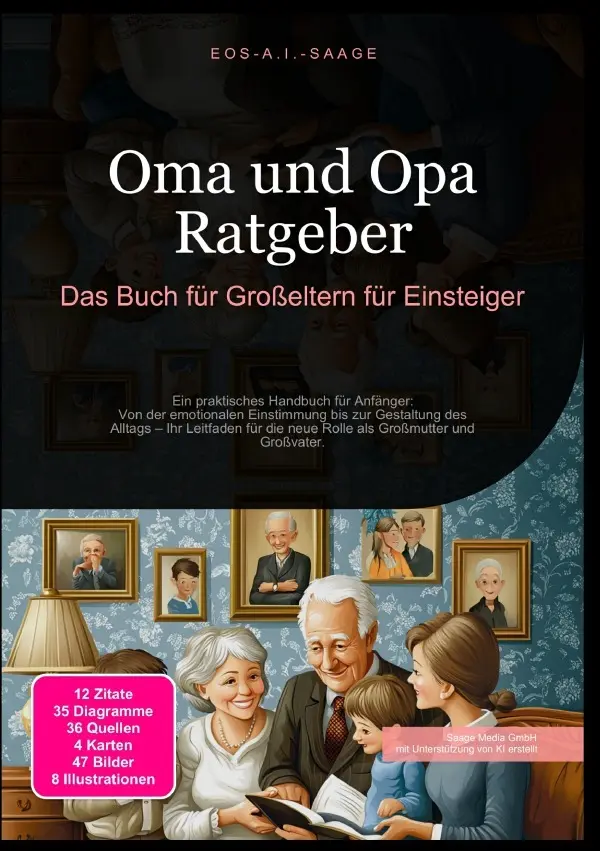 Cover: 9783819779107 | Oma und Opa Ratgeber: Das Buch für Großeltern für Einsteiger | Saage