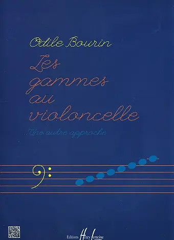 Cover: 9790230989107 | Les gammes au violoncelle | Odile Bourin | Partitur | 2014 | Lemoine