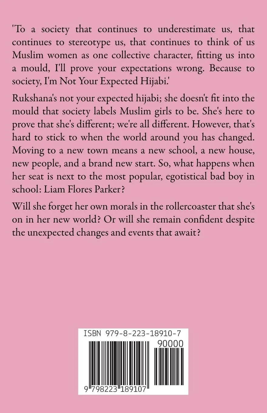 Rückseite: 9798223189107 | Not Your Expected Hijabi | Rumaanah Rameez | Taschenbuch | Englisch
