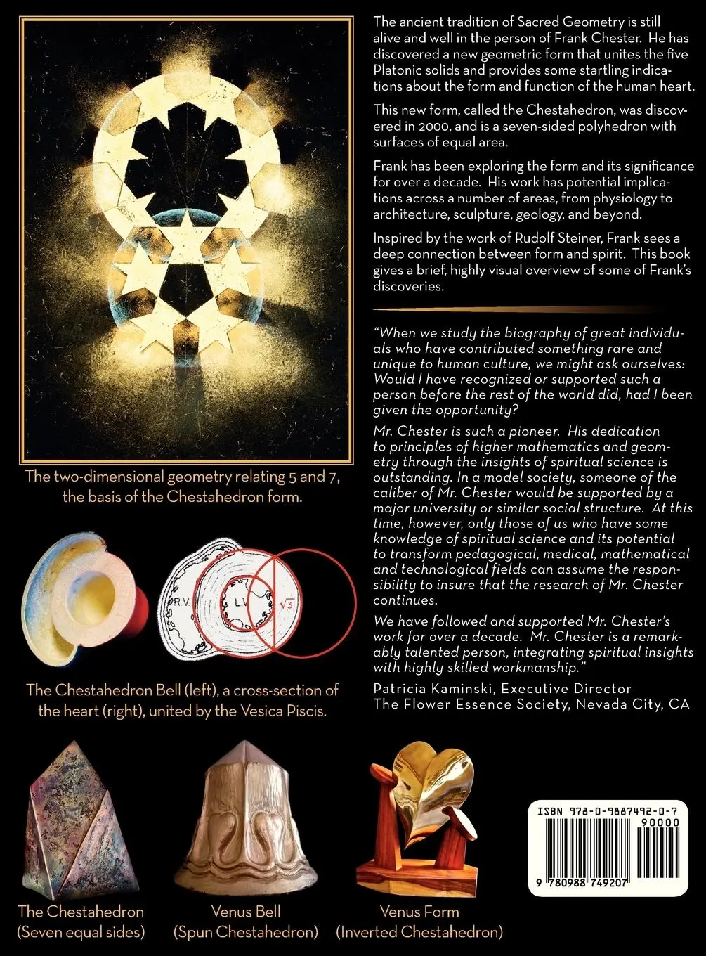 Rückseite: 9780988749207 | A New Sacred Geometry | The Art and Science of Frank Chester | Miller