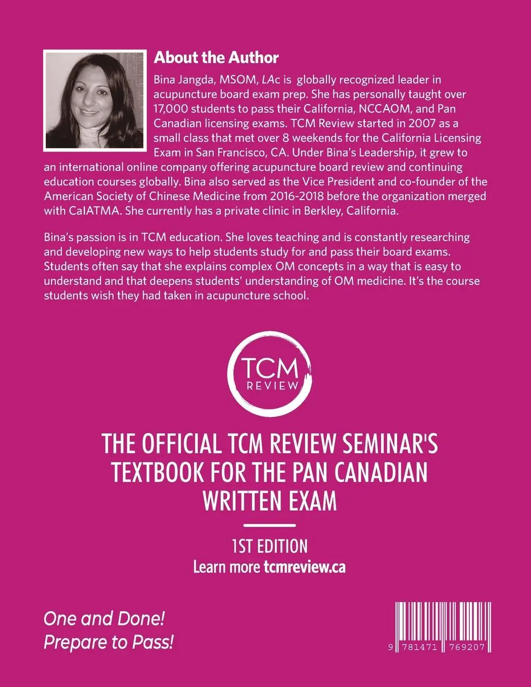 Rückseite: 9781471769207 | The Official TCM Review Seminar's Textbook for the Pan Canadian...
