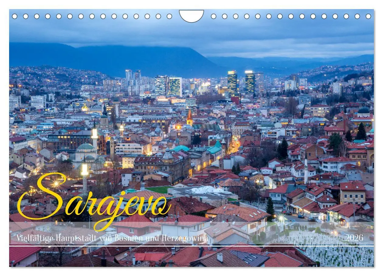 Cover: 9783457329207 | Sarajevo - Vielfältige Hauptstadt von Bosnien und Herzegowina...