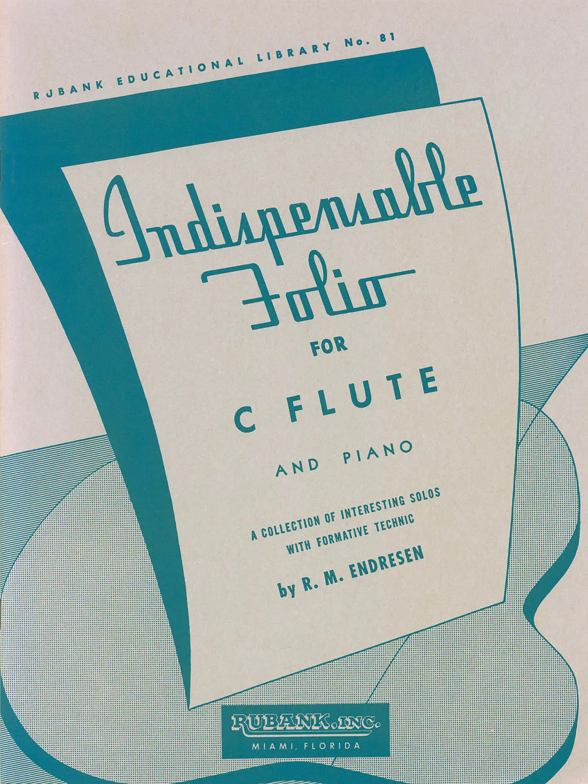 Cover: 73999719307 | Indispensable Folio - Flute and Piano | R.M. Endresen | Buch | 1989