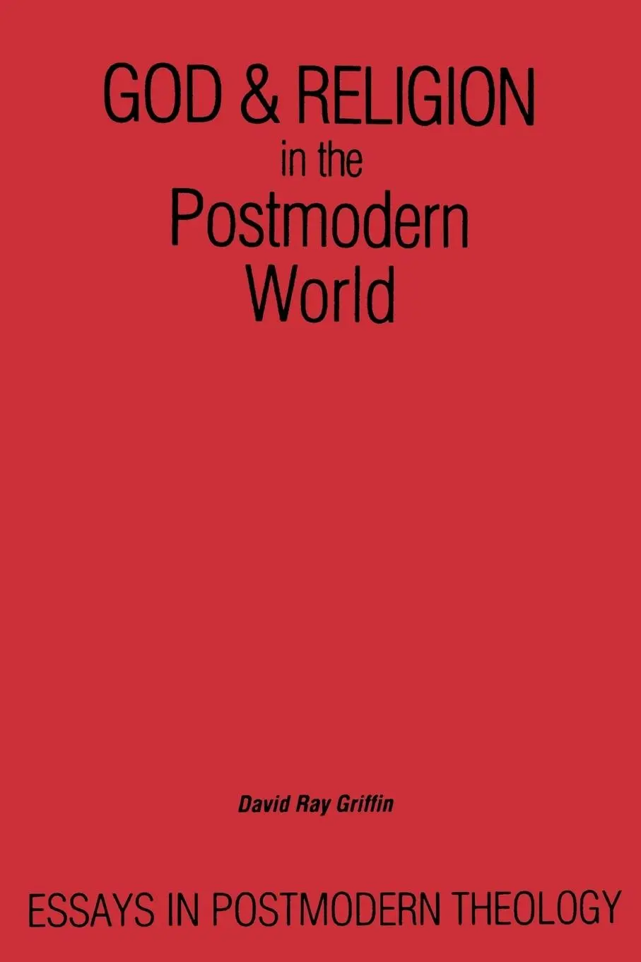 Cover: 9780887069307 | God and Religion in the Postmodern World | David Ray Griffin | Buch