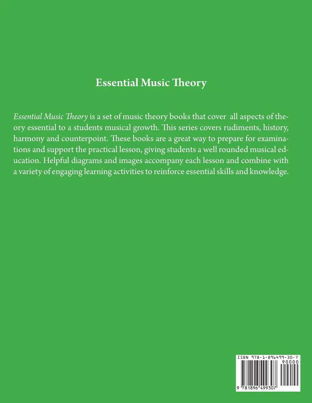 Rückseite: 9781896499307 | Essential Music Theory Level 5 | Mark Sarnecki | Taschenbuch | 2023