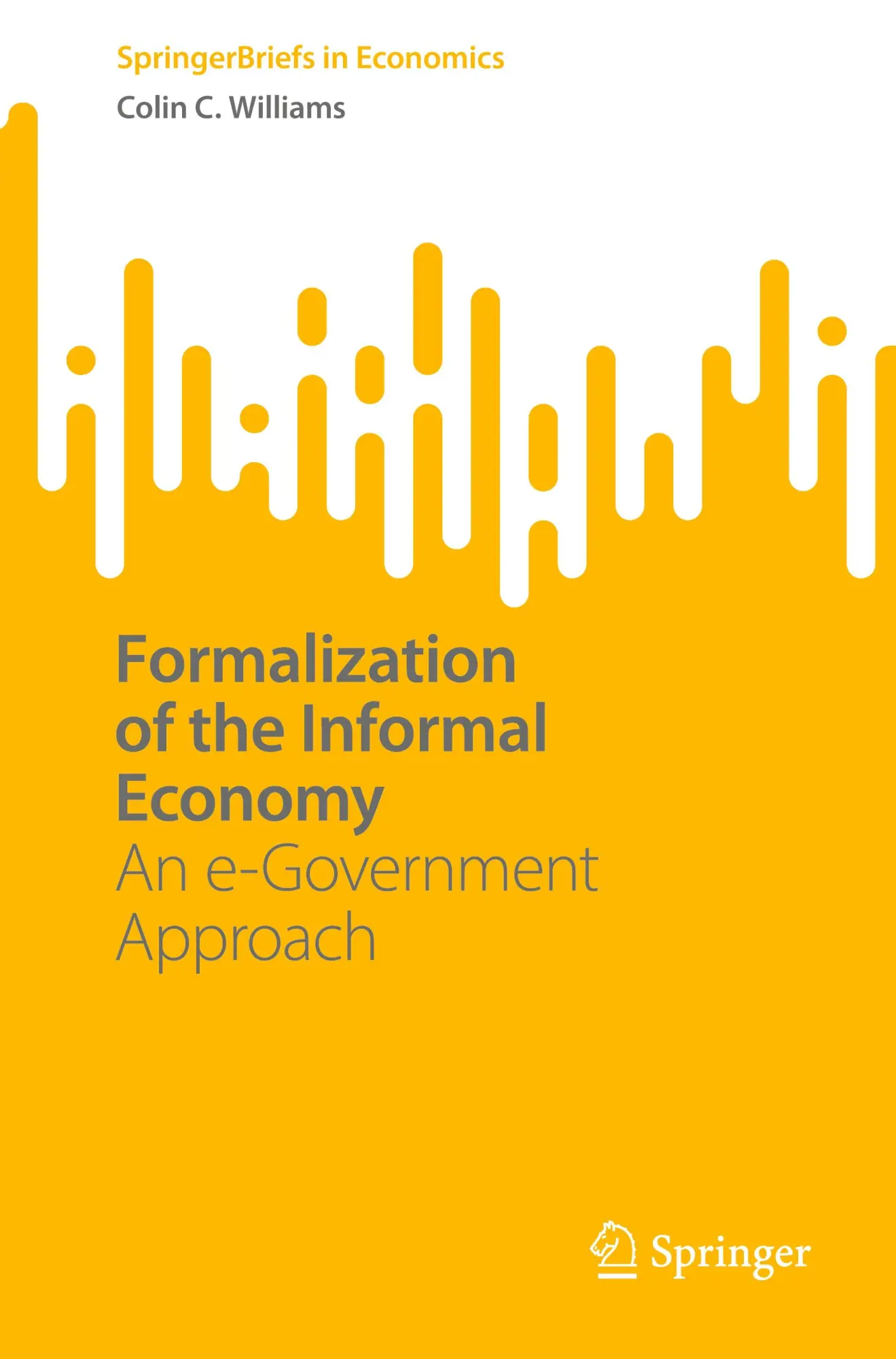 SpringerBriefs in Economics   Formalization of the Informal Economy - Colin C Williams Kartoniert (TB)