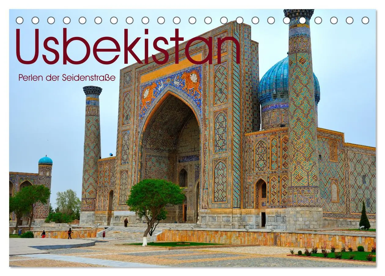 Cover: 9783457249307 | Usbekistan, Perlen der Seidenstraße (Tischkalender 2026 DIN A5...