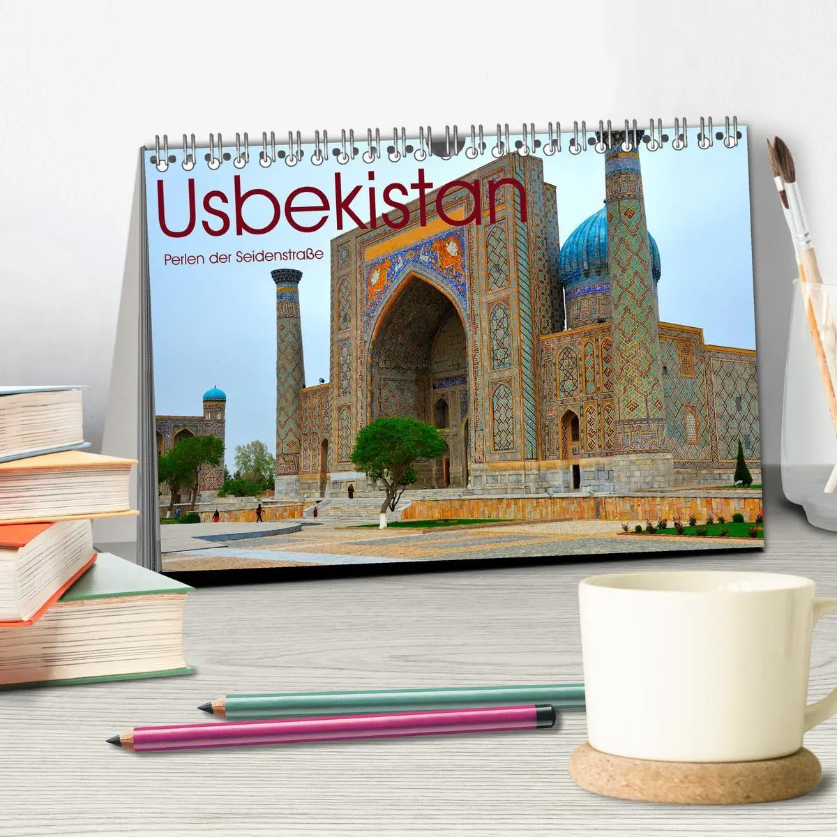 Bild: 9783457249307 | Usbekistan, Perlen der Seidenstraße (Tischkalender 2026 DIN A5...