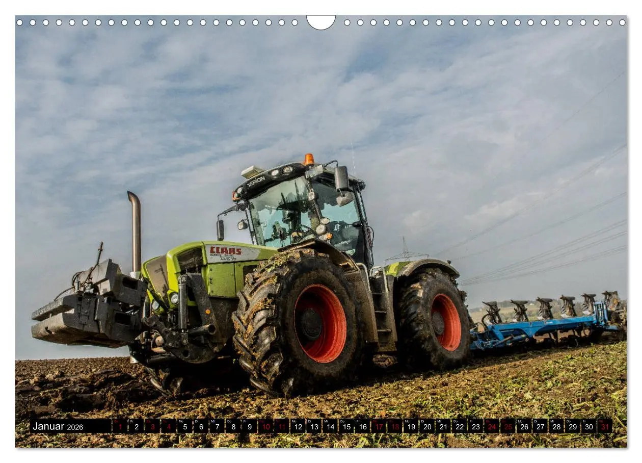 Bild: 9783457799307 | Landwirtschaft - Hightech auf dem Feld (Wandkalender 2026 DIN A3...