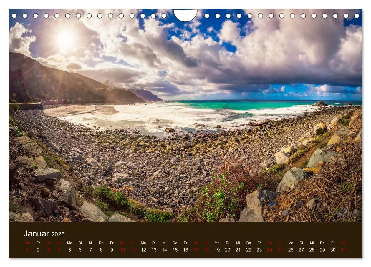 Bild: 9783457869307 | Bezauberndes Teneriffa (Wandkalender 2026 DIN A4 quer), CALVENDO...