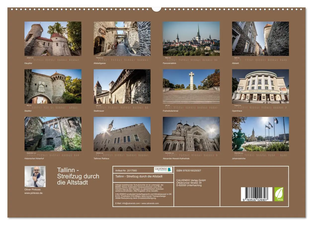 Bild: 9783516029307 | Tallinn - Streifzug durch die Altstadt (hochwertiger Premium...