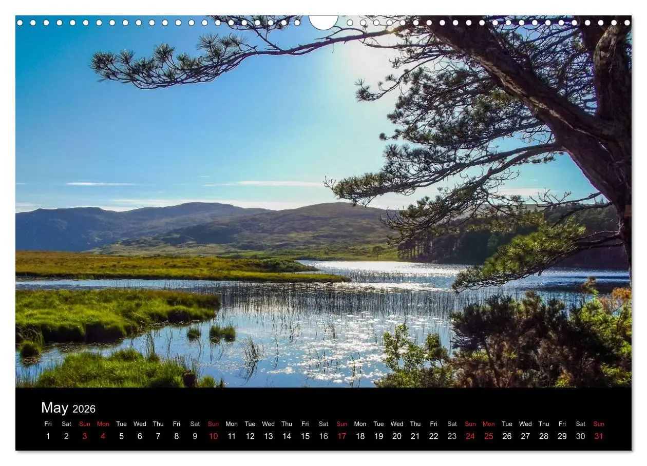 Bild: 9783516579307 | Landsapes of Donegal (Wall Calendar 2026 DIN A3 landscape),...