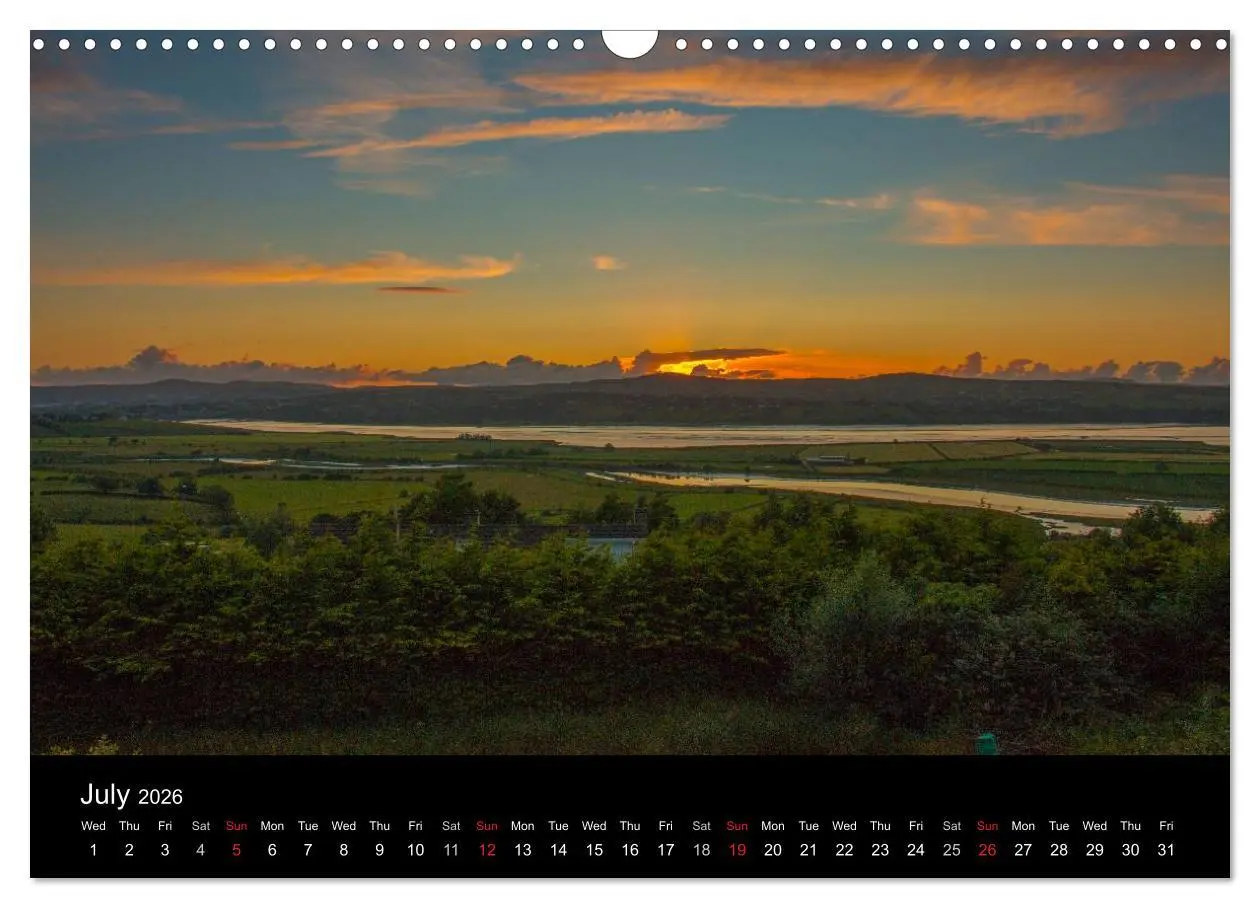 Bild: 9783516579307 | Landsapes of Donegal (Wall Calendar 2026 DIN A3 landscape),...