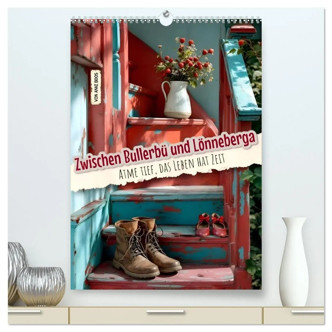 Cover: 9783516889307 | Zwischen Bullerbü und Lönneberga (hochwertiger Premium Wandkalender...