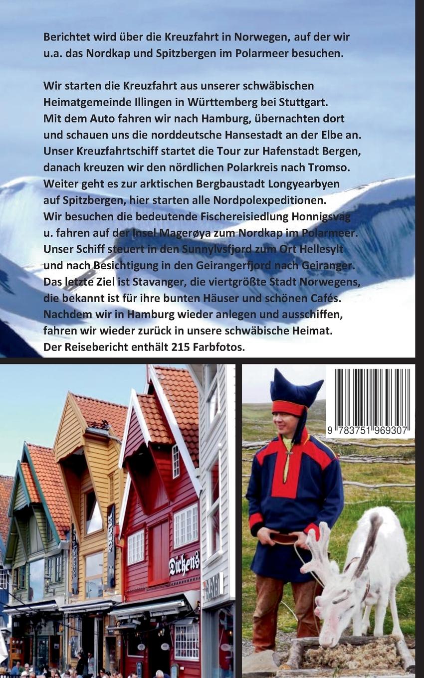Rückseite: 9783751969307 | Kreuzfahrt Hamburg - Spitzbergen | Wolfgang Pade | Taschenbuch | 2020