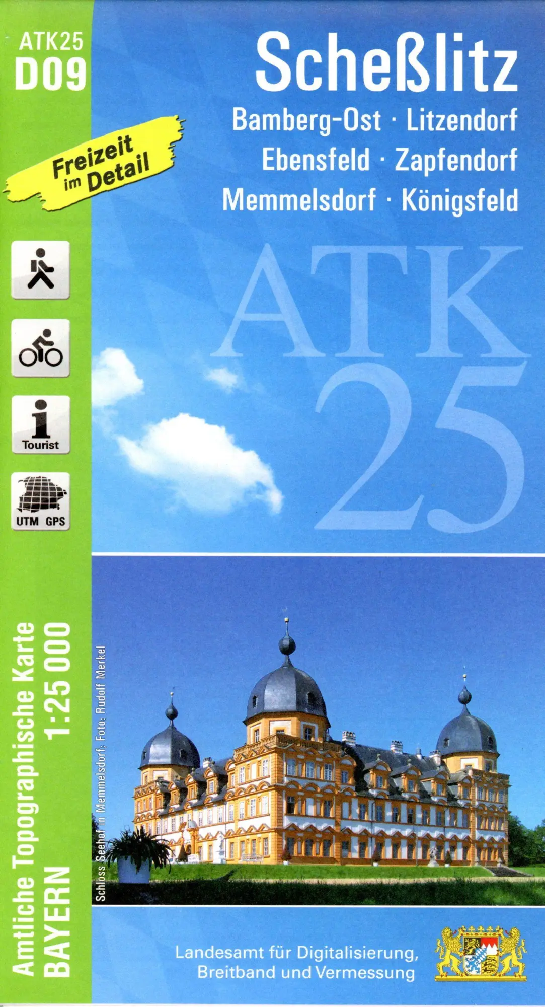 Cover: 9783899339307 | Scheßlitz 1 : 25 000 | Digitalisierung | (Land-)Karte | Deutsch | 2022