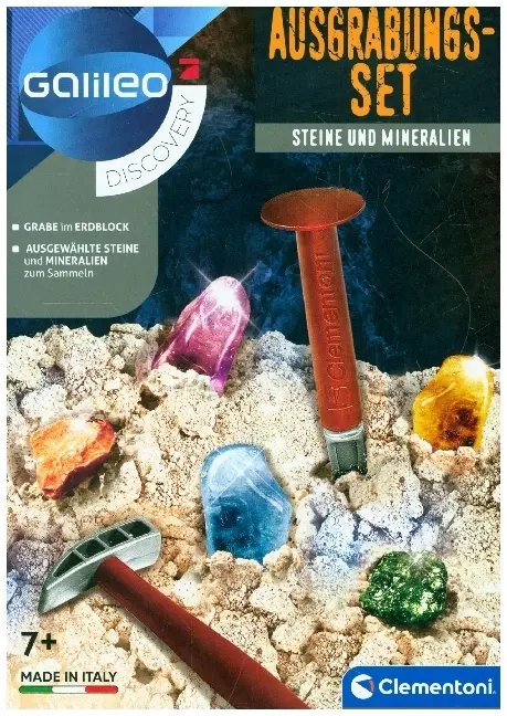 Cover: 8005125699407 | Ausgrabungsset - Steine und Mineralien (Experimentierkasten) | 69940-7