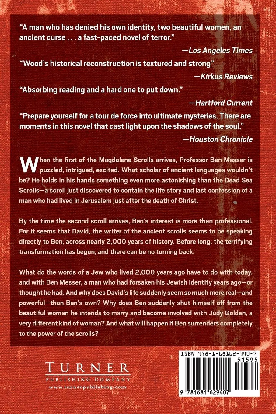 Rückseite: 9781681629407 | The Magdalene Scrolls | Barbara Wood | Taschenbuch | Englisch | 2016