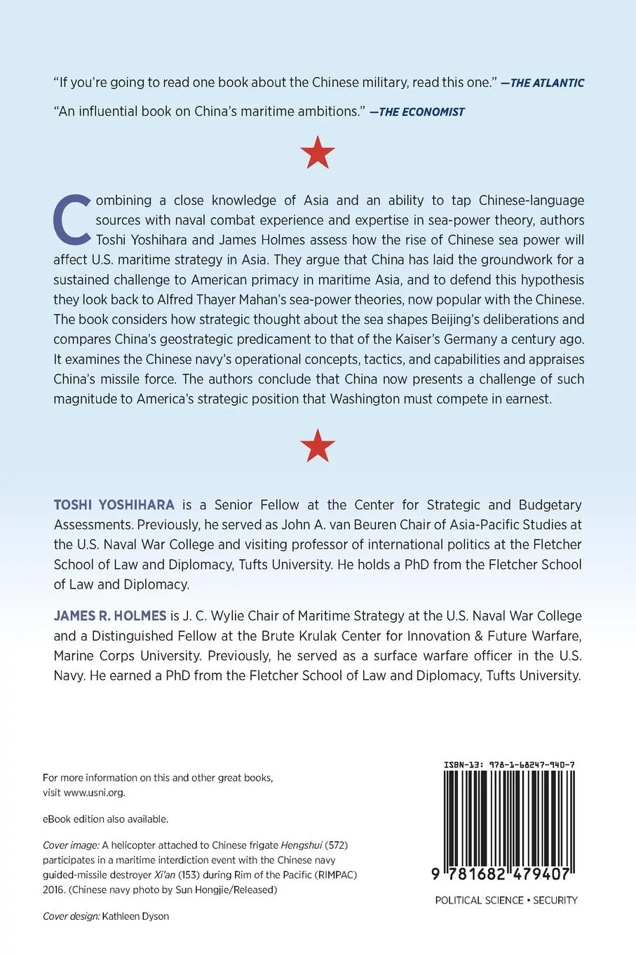 Rückseite: 9781682479407 | Red Star over the Pacific, Second Edition | Toshi Yoshihara (u. a.)