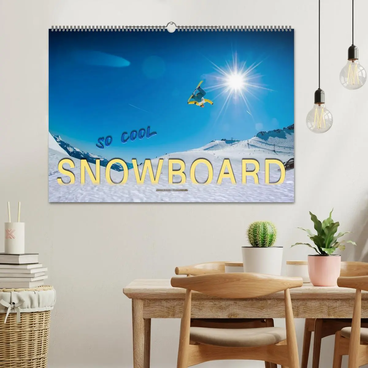 Bild: 9783457859407 | Snowboard - so cool (Wandkalender 2026 DIN A2 quer), CALVENDO...