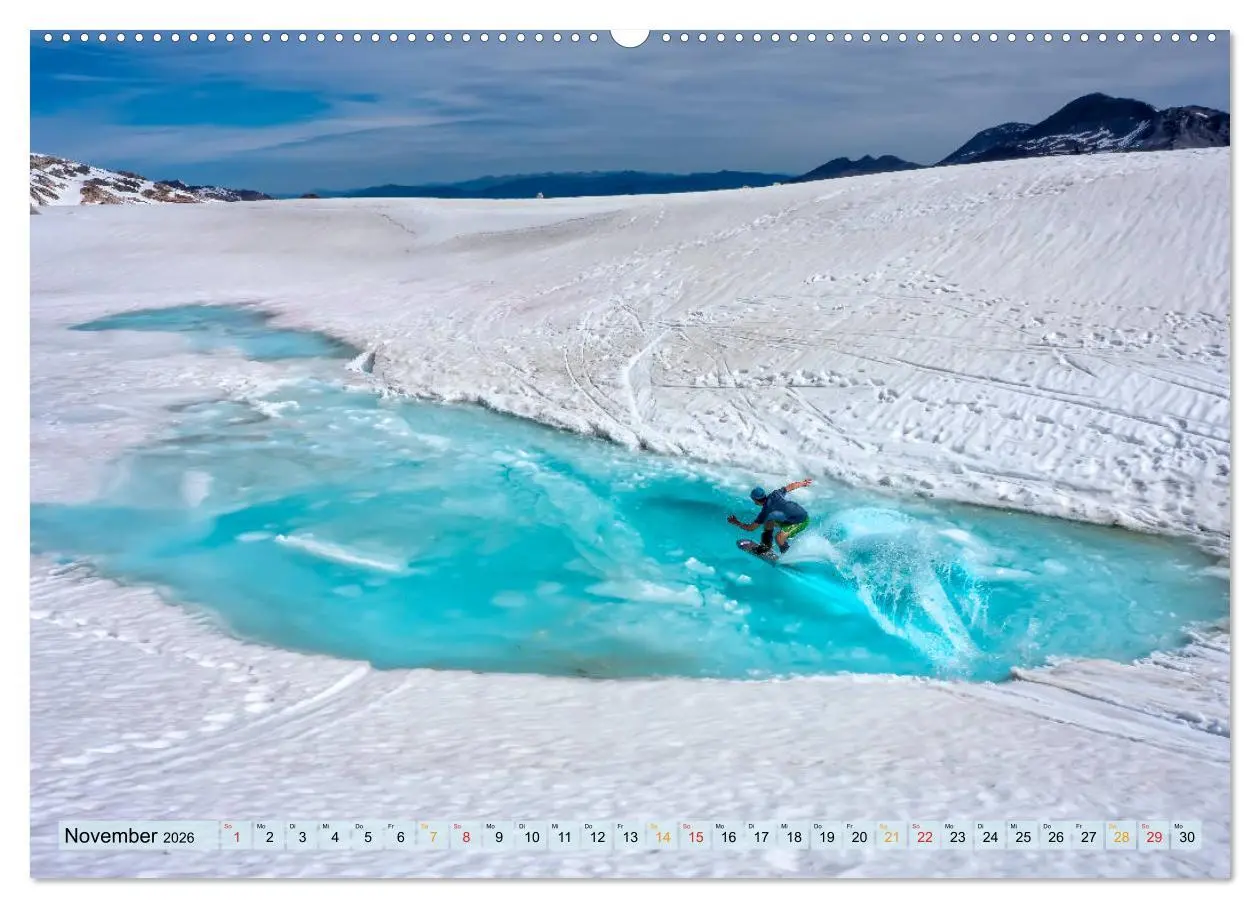 Bild: 9783457859407 | Snowboard - so cool (Wandkalender 2026 DIN A2 quer), CALVENDO...